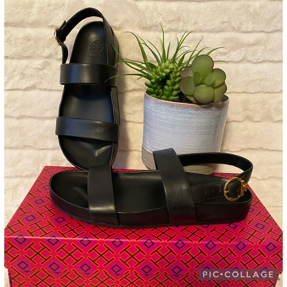 ✨Final Price✨Great Condition Tory Burch Calf Leather Sport Sandals
